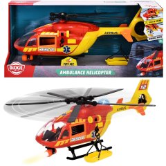 Вертолет Спасательная служба с аксесс., звук. и светл. эффектами, 36 см, 3+ DICKIE TOYS 3716024