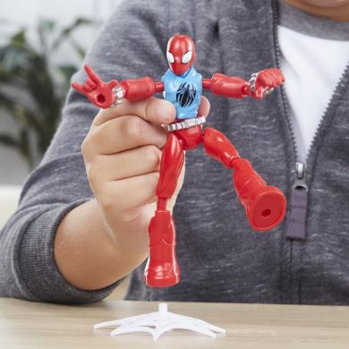 Игровая фигурка героя фильма &laquo;Человек паук&raquo; серии &laquo;Bend and Flex&raquo; Scarlet Spider 15 см Marvel F2297