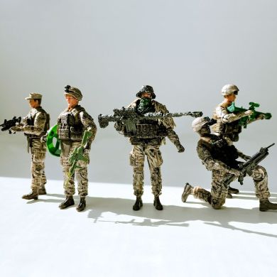 Ігровий набір фігурок солдатів РОЗВІДКА (5 фігурок, аксес.) Elite Force 101854