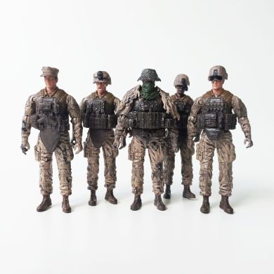 Ігровий набір фігурок солдатів РОЗВІДКА (5 фігурок, аксес.) Elite Force 101854