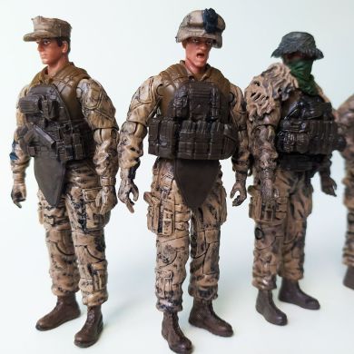 Ігровий набір фігурок солдатів РОЗВІДКА (5 фігурок, аксес.) Elite Force 101854