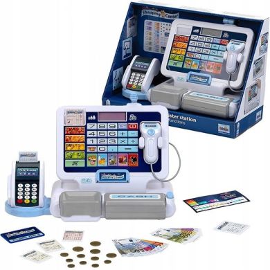 Игровой набор кассовый аппарат с терминалом и сканером 9324 9324