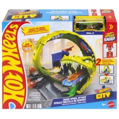 Ігровий набір Спіральна атака Змії серії Небезпечні створіння Hot Wheels JBM63
