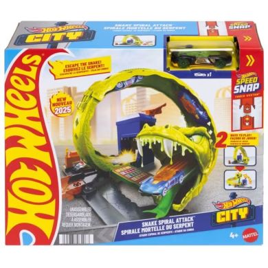 Ігровий набір Спіральна атака Змії серії Небезпечні створіння Hot Wheels JBM63