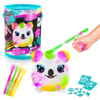 Ігровий набір-сюрприз DIY AIRBRUSH PLUSH Сквіш Неон AIR022