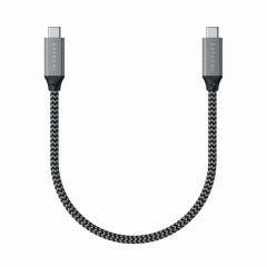 Кабель Satechi USB4 C to C Cable 100W Space Gray 25 cm ST-U4C25M