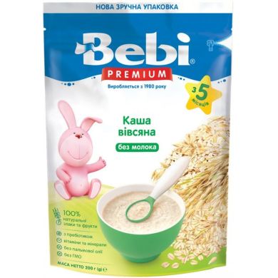 Каша безмолочна Вівсяна з 5 місяців 200 г Bebi 8606019654375