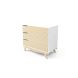 Комод з пеленальним столом Scandic Indigowood 37641, Білий
