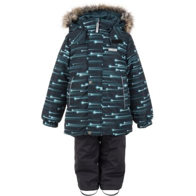 Комплект для мальчика (куртка и полукомбинезон) 104 Зеленый LENNE 21320D/3324/104