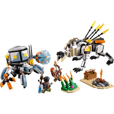Конструктор Aloy і Varl проти Shell-Walker і Sawtooth LEGO Horizon 77037