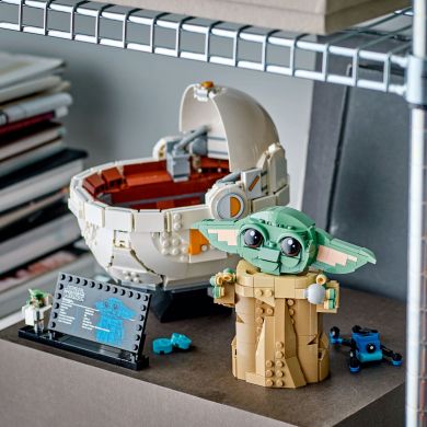 Конструктор Ґроґу в повітряній колисці LEGO Star Wars 75403