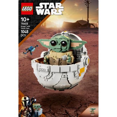 Конструктор Ґроґу в повітряній колисці LEGO Star Wars 75403