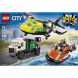 Конструктор LEGO City Ремікс літака, вантажівки та судна на повітряній подушці 60505