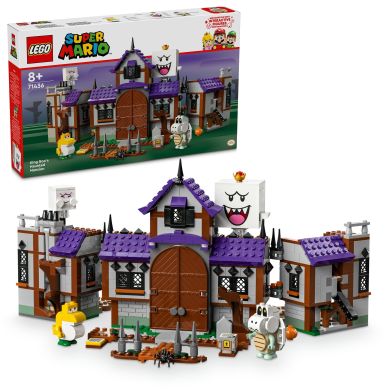 Конструктор LEGO Super Mario Садиба з привидами Бу-короля 71436