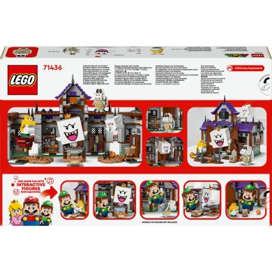 Конструктор LEGO Super Mario Садиба з привидами Бу-короля 71436