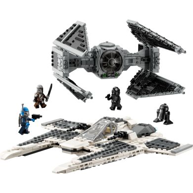 Конструктор Мандалорський винищувач проти Перехоплювача TIE LEGO Star Wars 75348