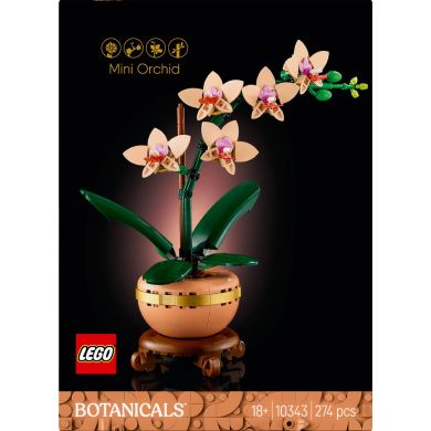 Конструктор Мини орхидея LEGO Botanicals 10343