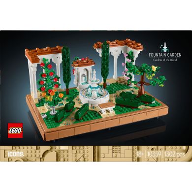 Конструктор Сад фонтанов LEGO Icons 10359
