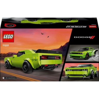 Конструктор Спортивний автомобіль Dodge Challenger SRT Hellcat LEGO Speed Champions 77237