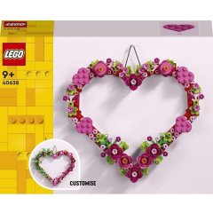 Конструктор Візерунок у вигляді серця Lego Iconic 40638