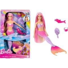 Лялька-русалка Кольорова магія серії Дрімтопія Barbie HRP97
