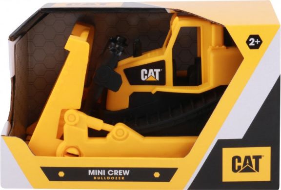 Машинка CAT міні-будівельна техніка Бульдозер 17 см 82012F, Жовтий