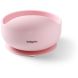 Мисочка силіконова з присоскою (Рожевий) Babyono 1481/02