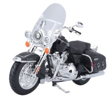Мотоцикл игрушечный Harley-Davidson Motorcycles With Stand H-D 2013 Flhrc Road King Classic Black масштаб 1:12 32320