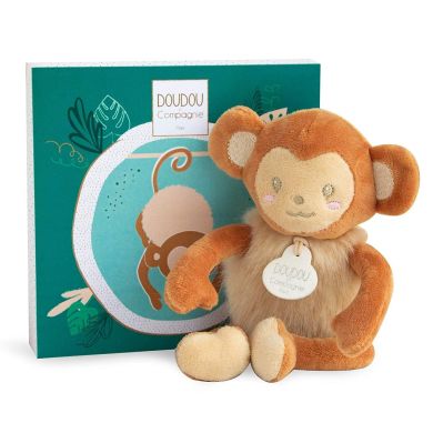 Мягкая игрушка Doudou Minizoo Обезьянка DC3524