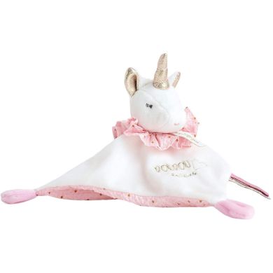 Мягкая игрушка-комфортер Единорог коллекция Attrape Reves, в коробке, 20см DouDou DC3535, Белый