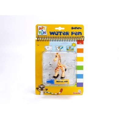 Набір для творчості Книжка-розмальовка Сафарі, з водяною ручкою, 3+ SIMBA TOYS 6334635