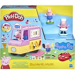 Набор для творчества с пластилином Машинка с мороженым Свинки Пеппы Play-Doh F3597