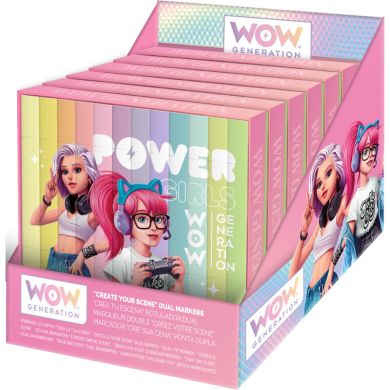 Набір двосторонніх маркерів Wow Generation cdu WOW00060