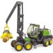 Набір іграшковий Харвестер John Deere 1270G з 1 колодою Bruder 02135