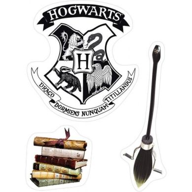 Наклейки Abystyle Harry Potter Гарри Поттер Magical Objects (Магические объекты), 16х11 см/2 страницы ABYDCO412