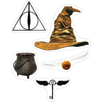 Наклейки Abystyle Гаррі Поттер Magical Objects Магічні об'єкти , 16х11 см / 2 сторінки ABYDCO412