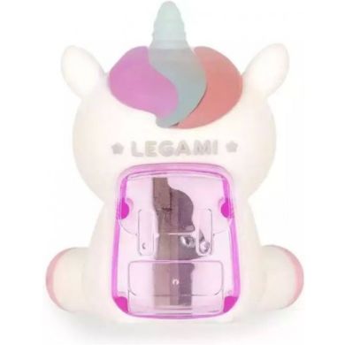 Карандаш с подсветкой и контейнером для точилки Единорог Legami PSL0001