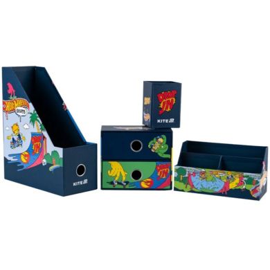 Органайзер настільний, 4 предмети, картон, HW HW25-357