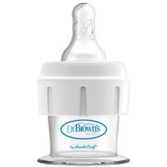 Стартова пляшечка + соска Preemie для годування недоношених дітей 15 мл, Dr. Brown`s SB160-MED