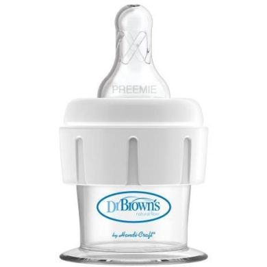 Стартовая бутылочка + соска Preemie для кормления недоношенных детей 15 мл, Dr. Brown`s SB160-MED