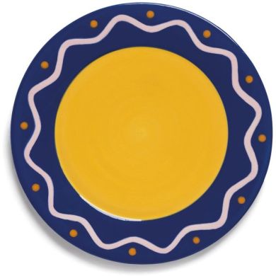 Тарілка для десерту з кришкою-куполом Jolly orange, Ø 18 см, & Klevering 2833-01