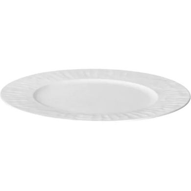Тарілка для закусок, порцеляна 27&times;1,5 см, біла LEGGERO POMAX 41190-WHI-50