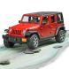 Джип Wrangler Unlimited Rubicon Bruder червоний 02525