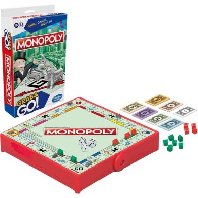 Гра настільна дорожня Монополія Hasbro gaming F8256