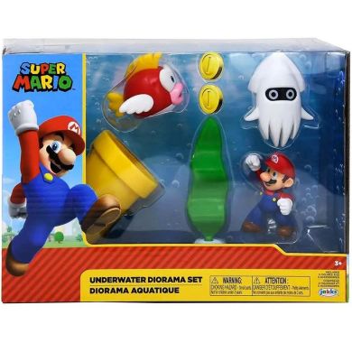 Ігровий набір з фігурками SUPER MARIO ПІДВОДНИЙ СВІТ (з аксессуарами) Super Mario 40016i