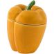 Ємність з кришкою мала Pepper жовта Bordallo Pinheiro 6501879