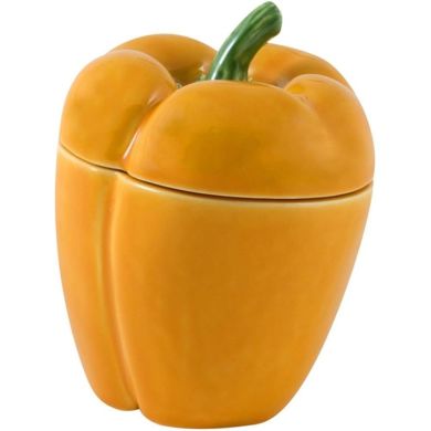 Ємність з кришкою мала Pepper жовта Bordallo Pinheiro 6501879