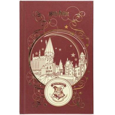 Книга записна тверда обкладинка А6, 80 аркушів кл. Гаррі Поттер HP25-199
