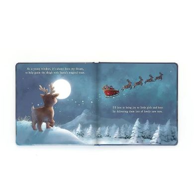 Книжка &laquo;Мрії Північної олениці&raquo; Jellycat (Джеллі Кет) BK4RD
