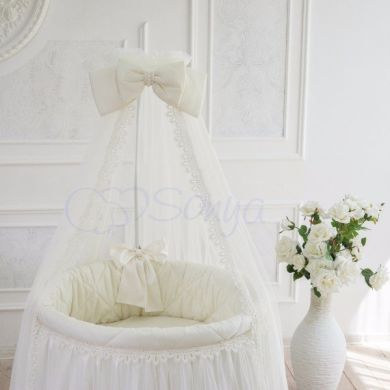 Комплект Msonya Ovaldress L'collection овал 7 предметів молочний дитячий 012835, дитячий
